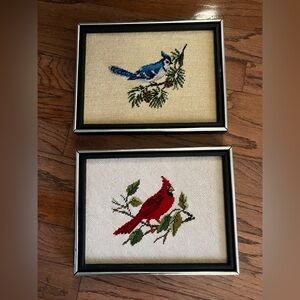 Lot of two Christmas artworks